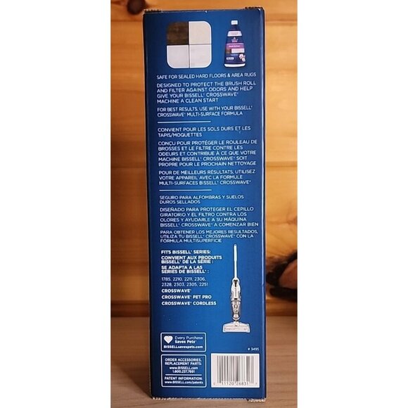 Bissell Multi Surface Brush Roll Filter Crosswave Vacuum Accessories 3495 NIB - Picture 3 of 6